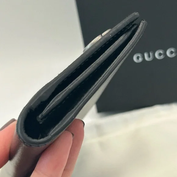 Gucci Black Leather Wallet - Picture 10 of 14